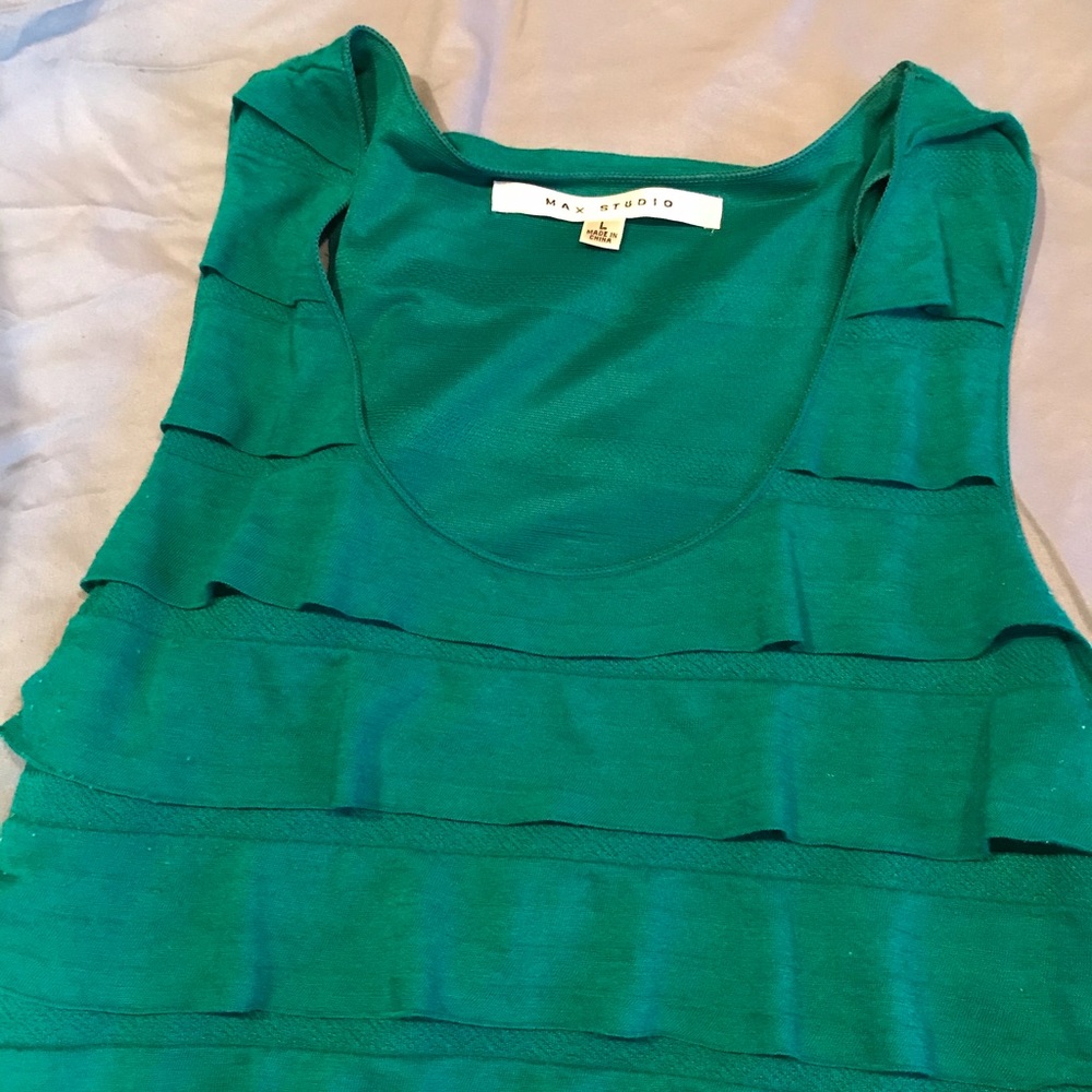 Turquoise maxi dress